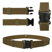 Deluxe Triple Retention Duty Coyote Brown Tactical Belt