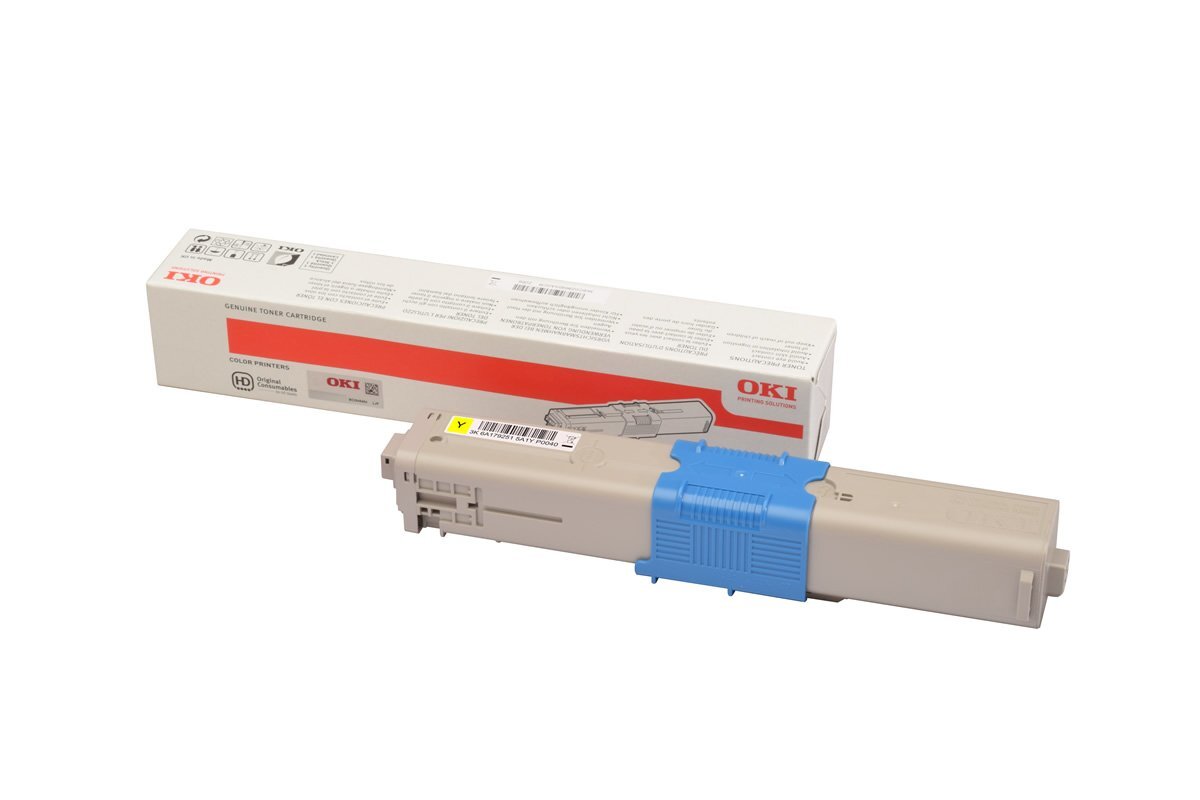 OKI 46490621 gelb Toner NUOVO