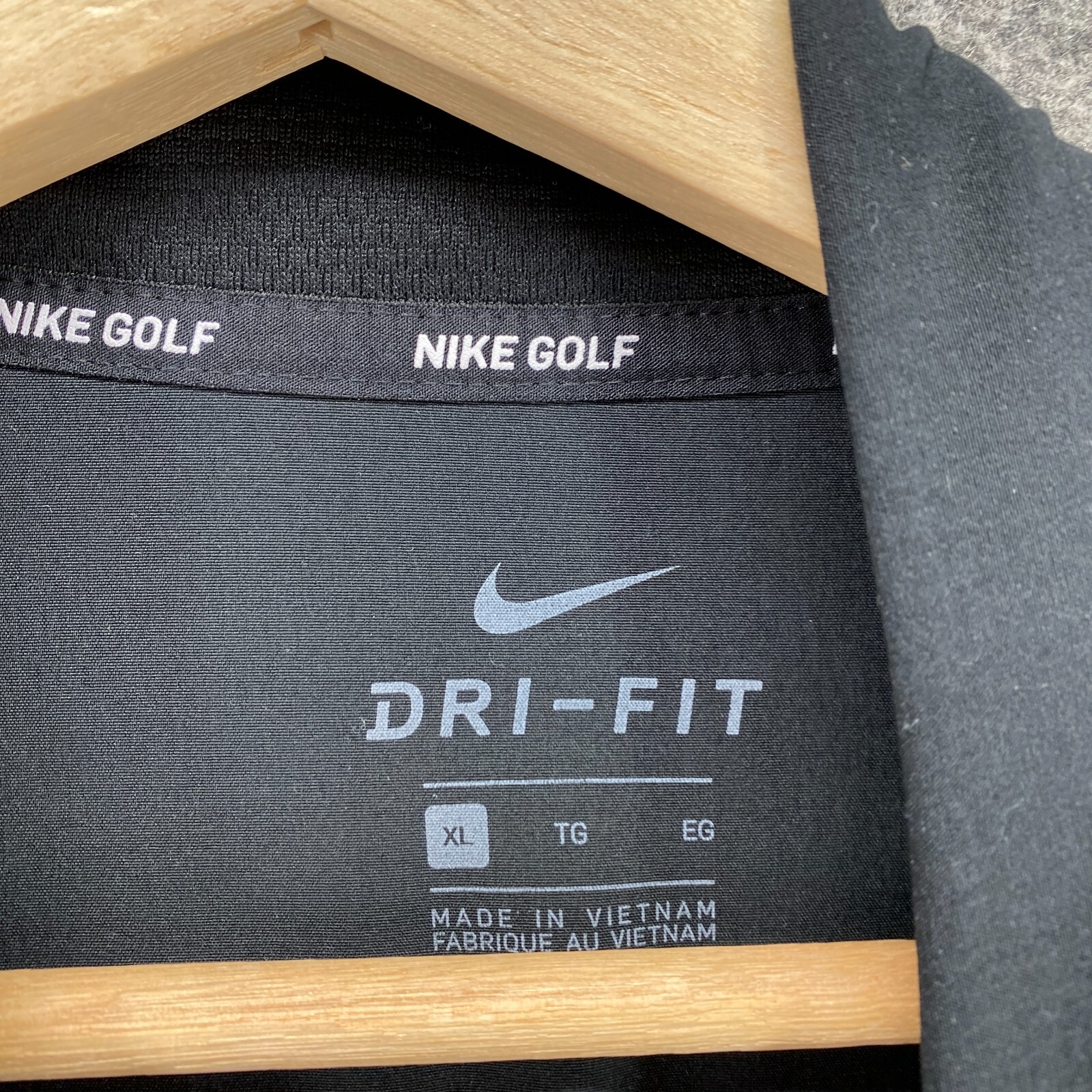 SACAI X NIKE Nike Activewear Track Jacket Uomo XL Nero Cerniera Manica Lunga Collo Alto Dri Fit