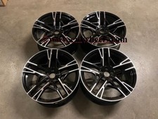 Llantas de aleación 20" nuevas estilo R8 V10 2020 negras mecanizadas Audi A4 A6 A8 5x112