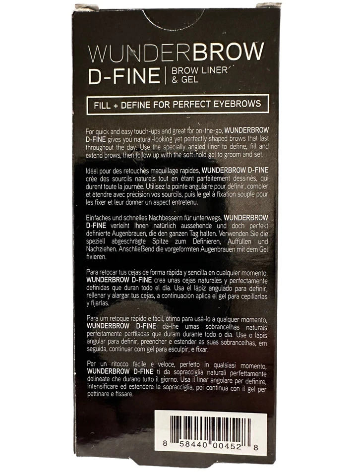 Wunder2 Wunderbrow D-Fine Brow Liner And Gel Eyebrows Duo- Blonde - Image 2 of 2