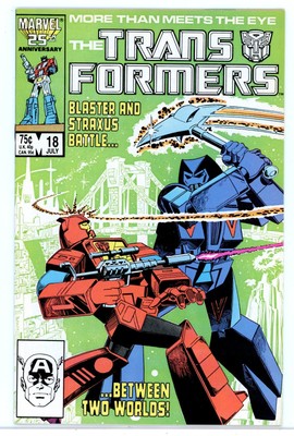 Transformers #18 NM - Marvel Comics 1986