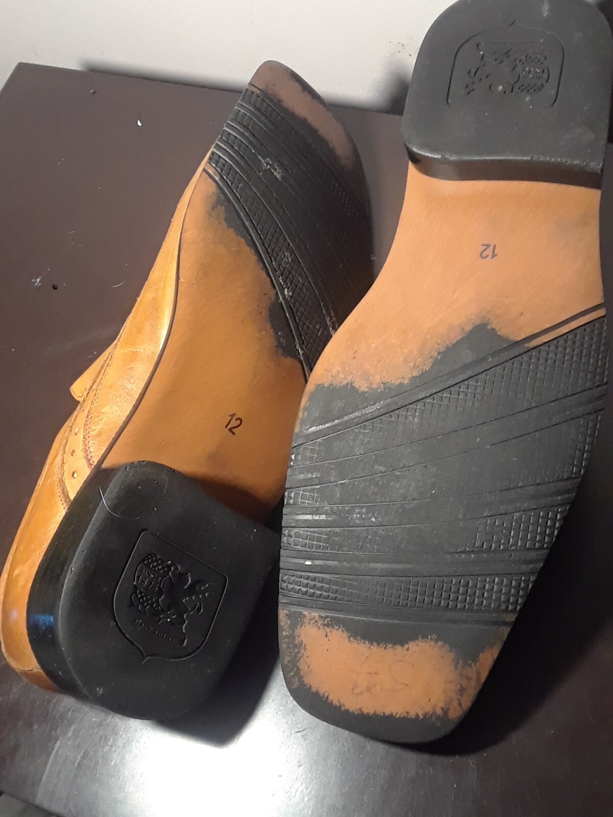 Stacy Adams Men's Penny Loafers Shoes Size 12 Leather… Gem