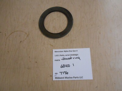 68100 1 MerCruiser Alpha One Gen II 1.62:1 Ratio thrust ring T176