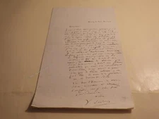 1870.Victorien Sardou (autograph letter) 3.