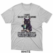 Sarcasm Humor Saying Cat Gift For Mens Womens Funny T-Shirt