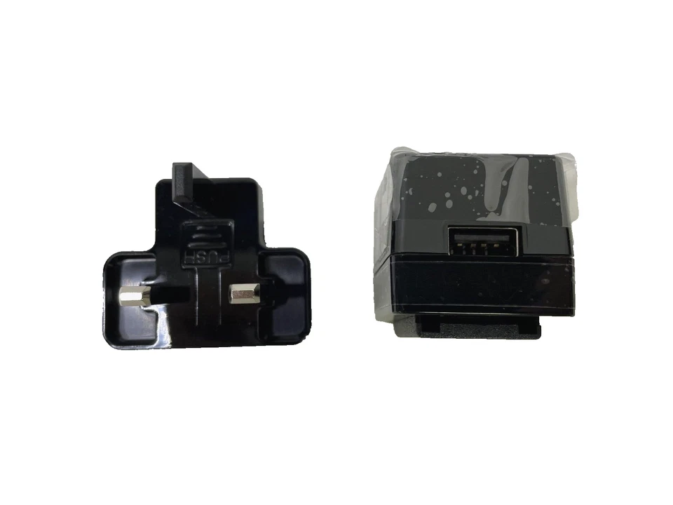 RoHs Generic Wall Power Adapter Black 5W-5V-1A UK Plug