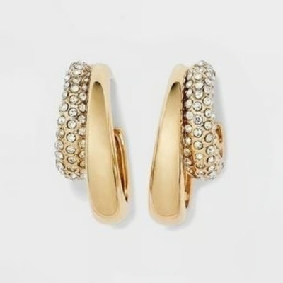 Great Deal New Sugarfix by BaubleBar Doubled up earrings
