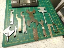 Mixed Lot of Old Tools Mostly related to Spanner Wrenches of different Types