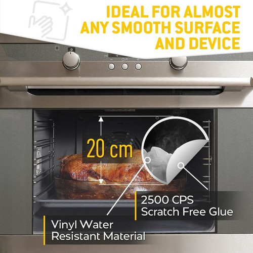 2 x Vinyl Stickers 20cm (bw) - Freezing Ice Cubes Frozen #39617 - 第 3/8 張圖片