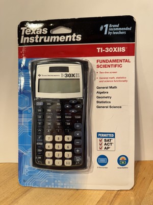 Texas Instruments 30XIIS/TBL/1L1/AX Calculator