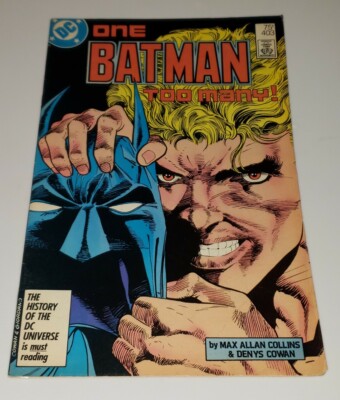 BATMAN #403 (1987) Tommy Carma, Robin, Joker, Two-Face, Vicki Vale Read Descrip.