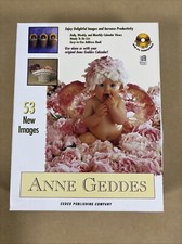 Anne Geddes CD-ROM Background Images Software for windows 95 Vintage Used
