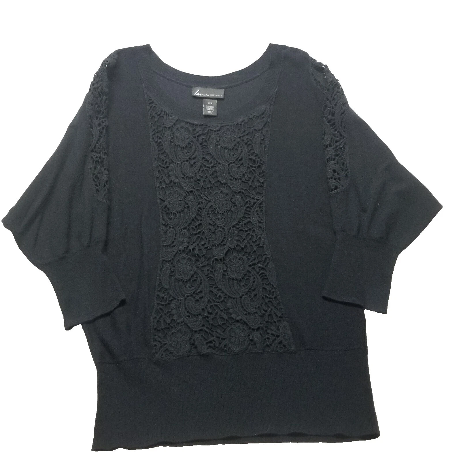 Свитера из вискозы с цветочным узором для женщин Lane Bryant