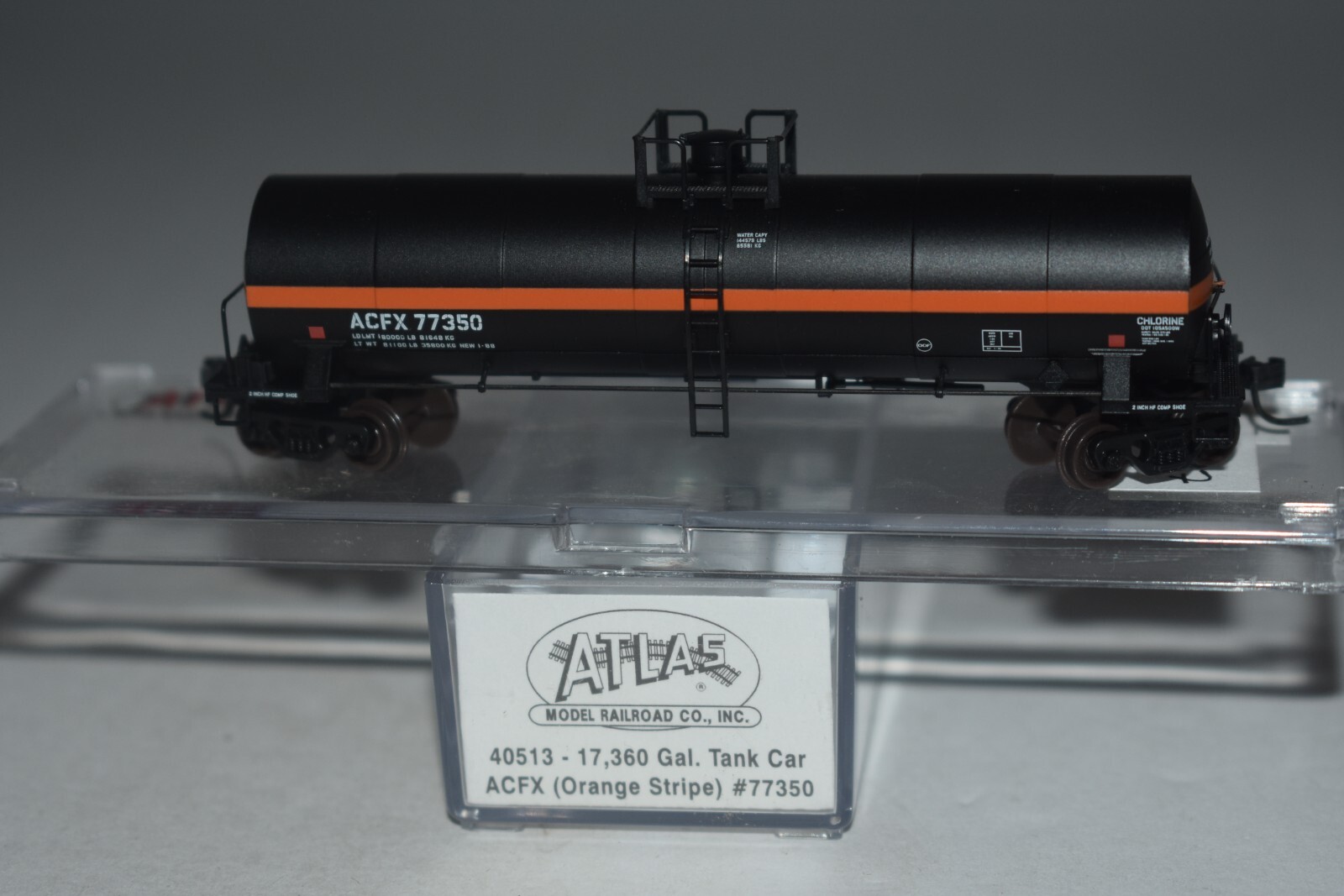 N Scale Atlas 40513 ACFX Single Dome Tank Car 77350 C48341