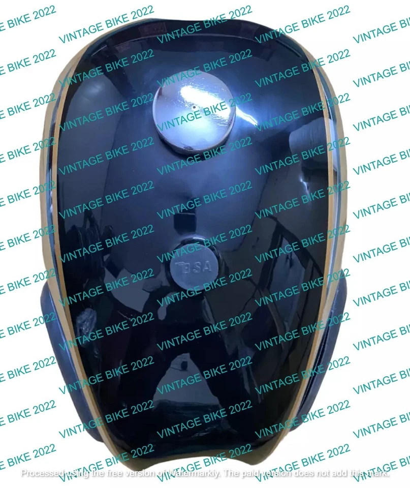BSA A7 A10 Super Rocket Negro Cromo Tapa Tanque de Combustible Insignia Kpad Tap Goma/AJUSTE FO Foto 3 de 4