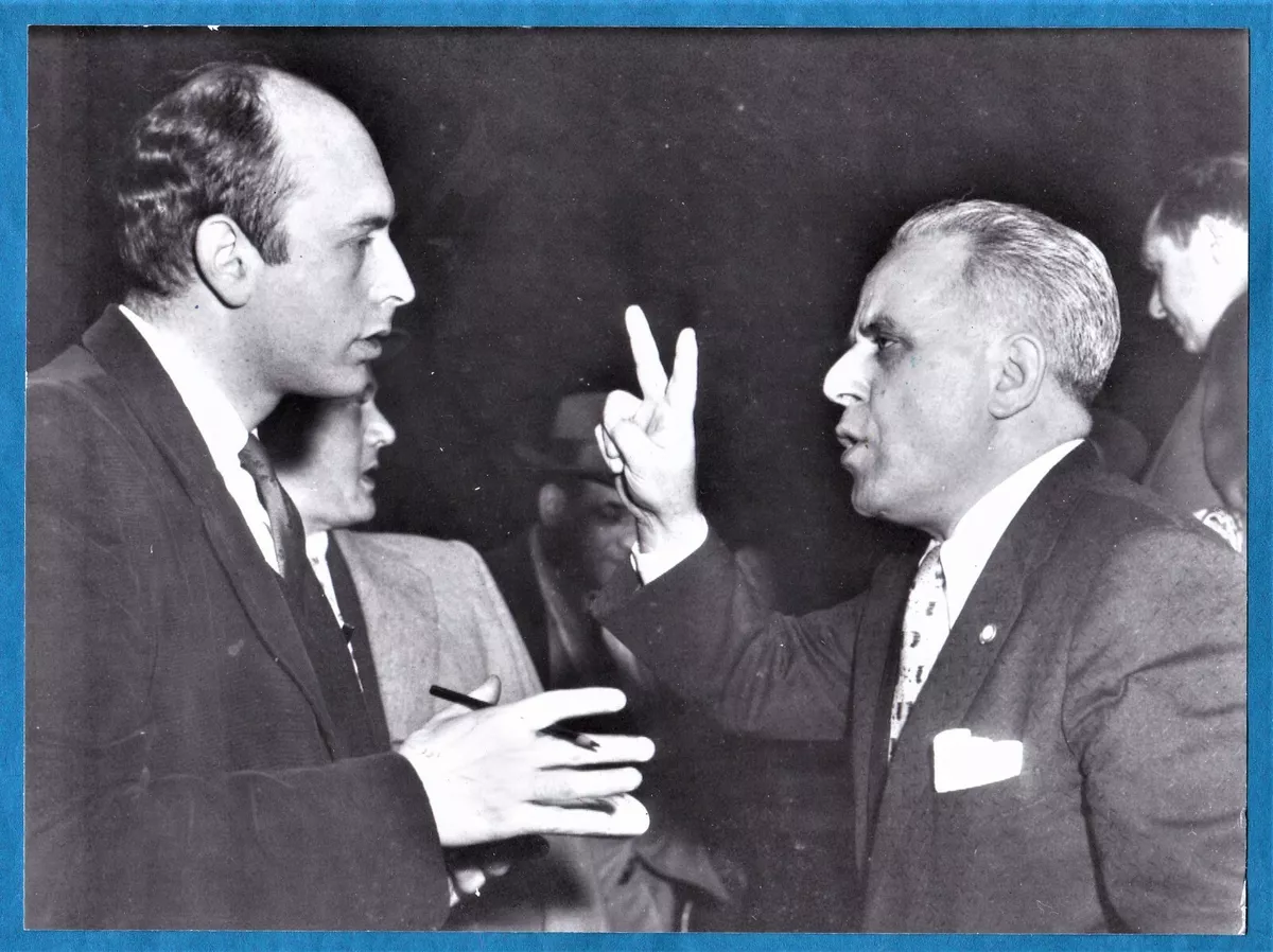 vintage photo Anthony Anastasio longshoremen Mafia leader Brooklyn USA 1957  foto | eBay