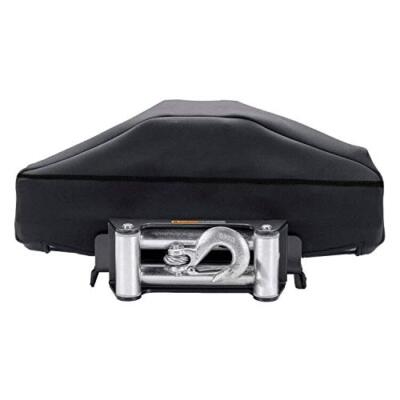 Winch CoverHeavy Duty UV-resistant Waterproof Winch Protective Cover with Dra...