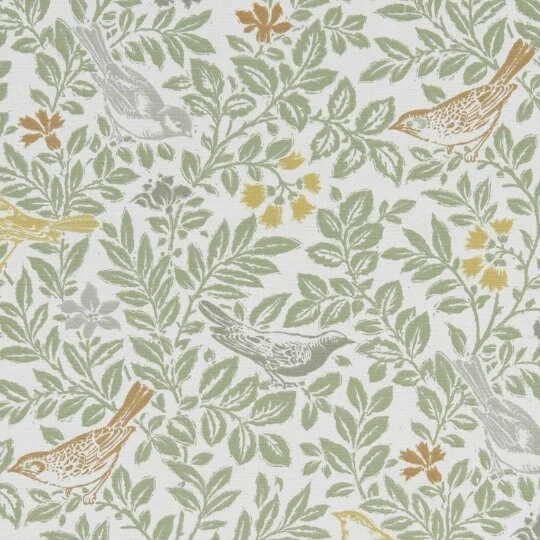 Bird Song Autumn Window Valance Curtain Cafe Curtains Various Size