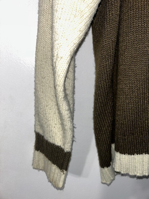 Basic Concepts Mens’s Brown White Red Full Zip Mo… - image 6