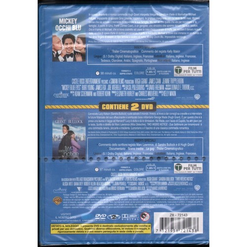 Mickey Occhi Blu - Two Weeks Notice DVD Kelly Makin Universal - Z872143 Sigillat - Picture 2 of 2
