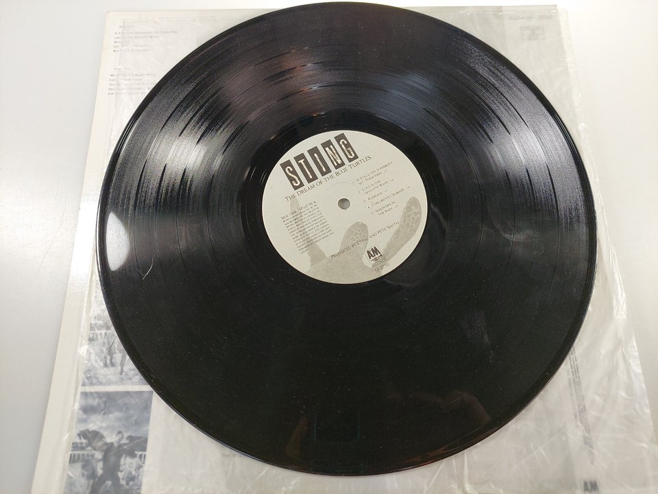 Sting The Dream of the Blue Turtles Vinyl Record LP A & M Records