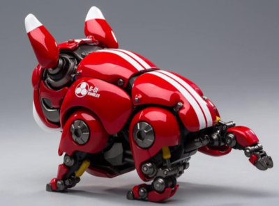 MX-01-R: HWJ Rambler Mechanical Beast Bulldog - Red Version