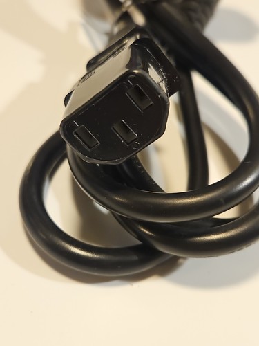New I-Sheng SP-023 16A 250W European Outlet Power Cord Black - Picture 5 of 5