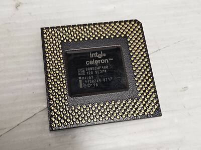 Intel Celeron 400MHz, SL37X, Socket 370, 66MHz FSB, 128KB Cache, Mendocino Core