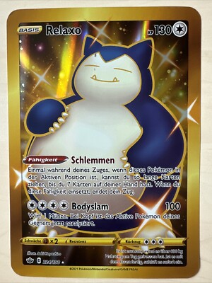 Große A5 Pokemon Jumbo XXL Oversize Karte: Relaxo. Perfektes Kindergeschenk