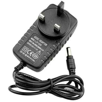 12V 2A Power Supply Adapter For Floureon CCTV Kits - UK Plug, 5.5mm X 2.1mm Tip