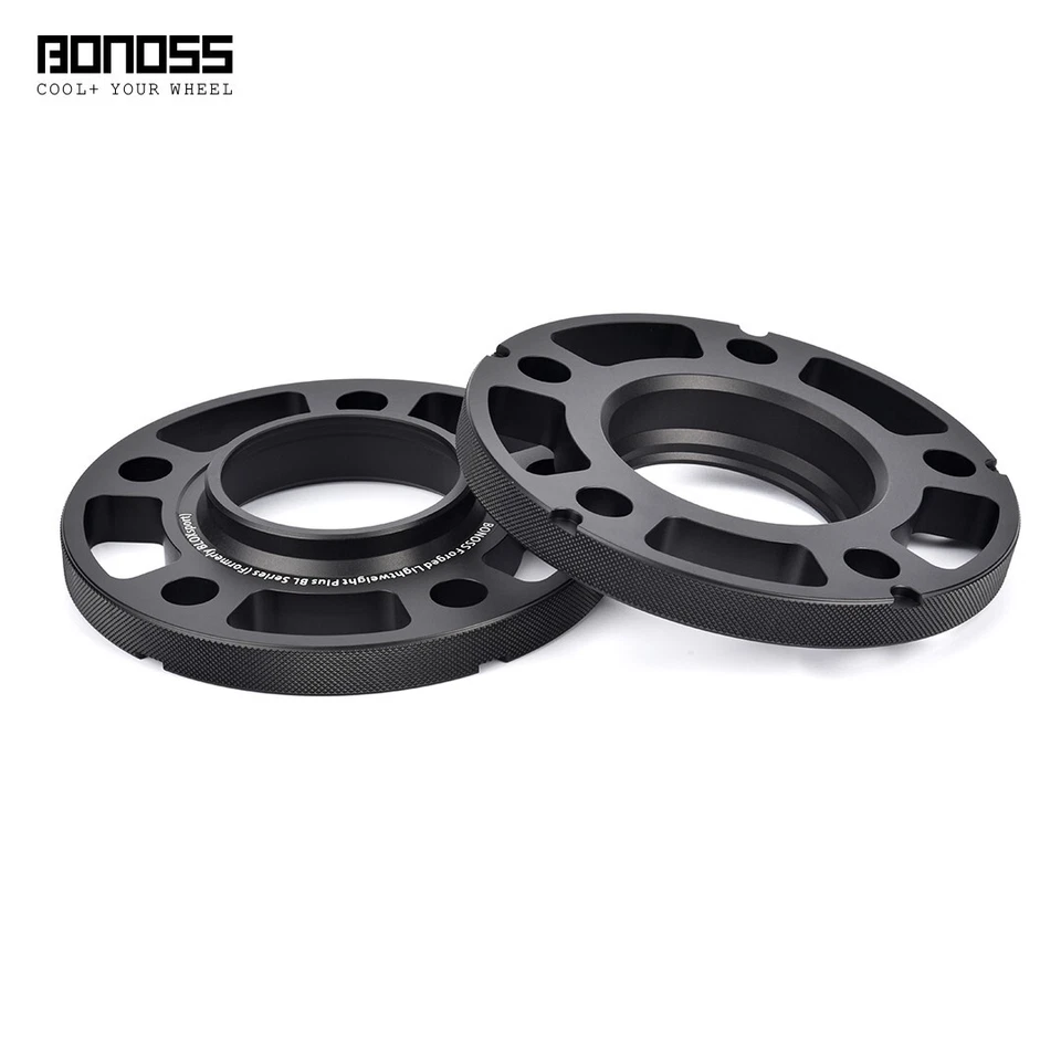 2 espaciadores de rueda ligeros de aleación negra de 15 mm para BMW M3 E46 E90 Z3 E36 1995-2013 Foto 3 de 4