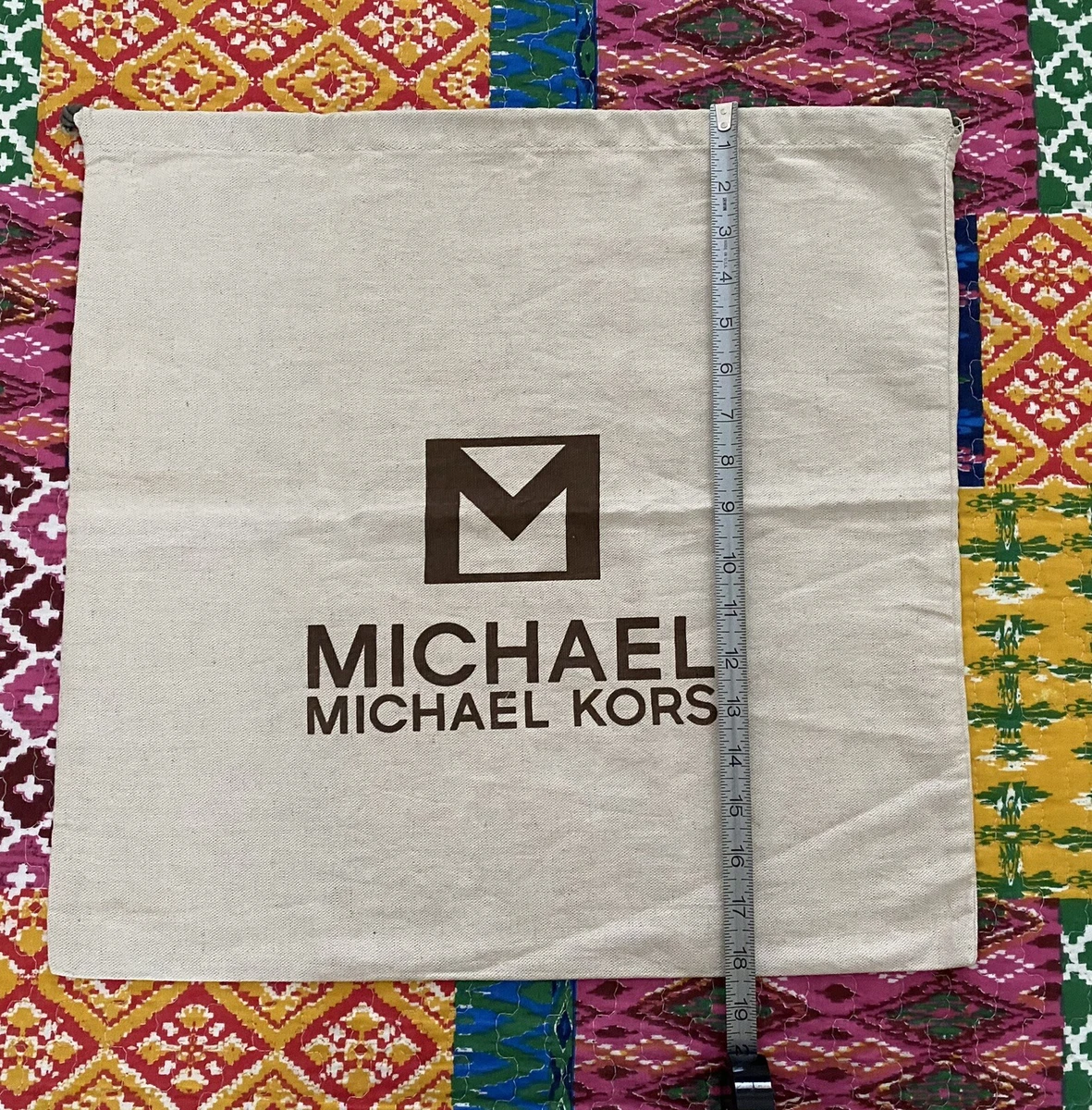 Michael kors burlap bag sale