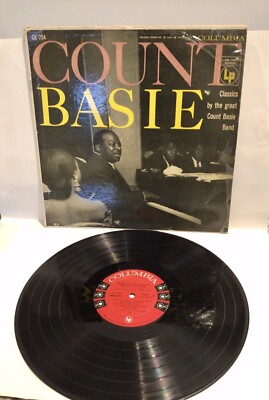 Vtg LP, Count Basie Classics By The Great Count Basie Band, Rare Back Cover