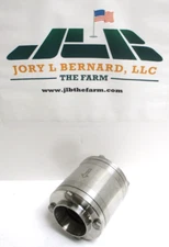 SANITARY INLINE CHECK VALVE, 316-SST, 1-3/16" ID ,  3-13/16" END to END, SURPLUS