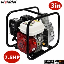 3 Inch 210CC 264GPM Heavy Duty Clean Water Pump Gasoline Engine 7.5hp