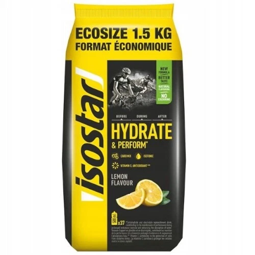 Isostar Hydrate & Perform isotonisch Isotonic Elektrolyte 1,5 KG (1500g) Pulver - Bild 2 von 2