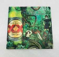 Vintage Dos Equis Beer Paper Drinking Coaster “Expect The Unexpected” Art 31