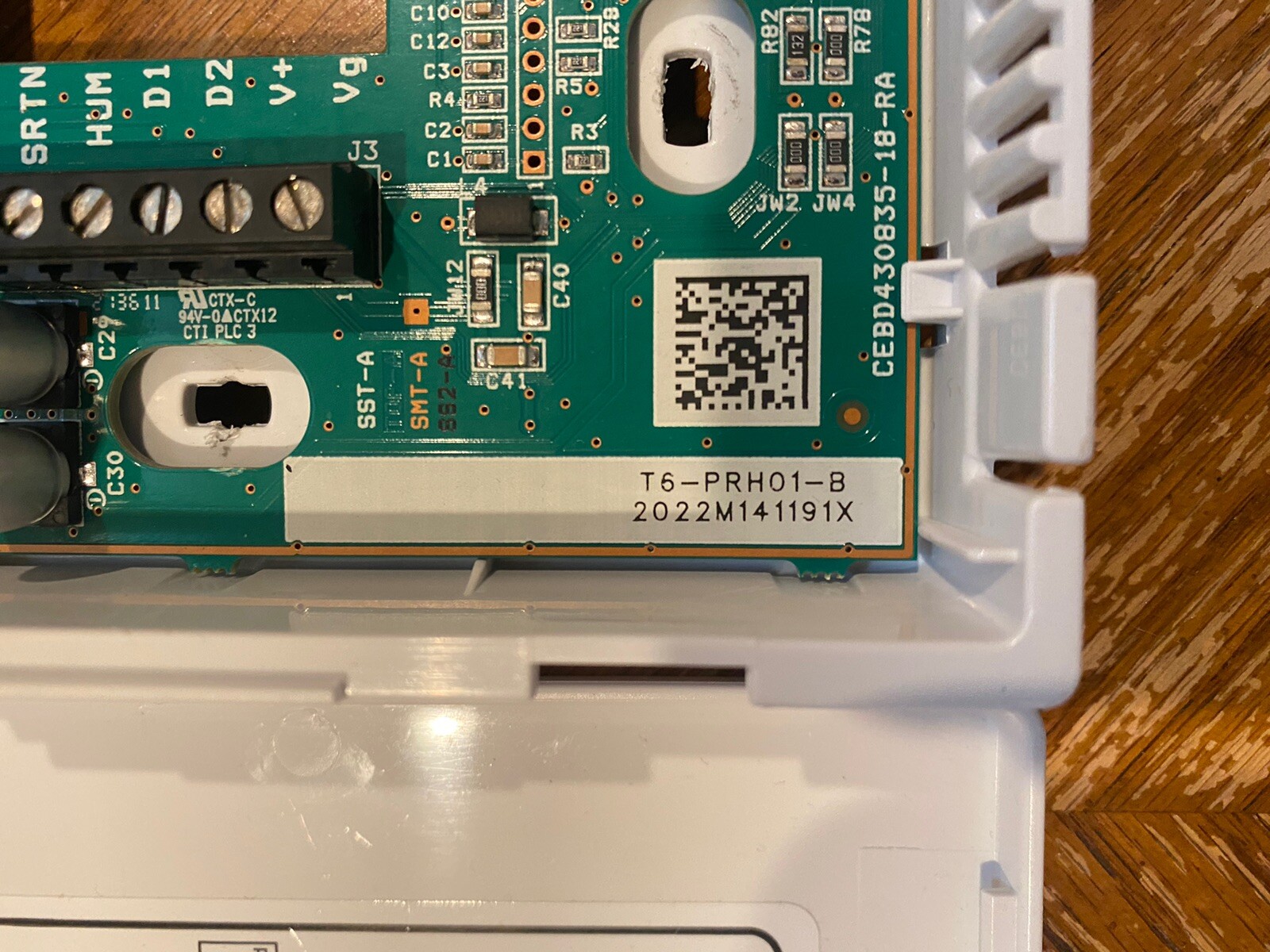 BRYANT T6PRH01B PREFERRED PROGRAMMABLE THERMOSTAT WITH CONTROL MODULE