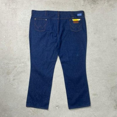 DEADSTOCK NOS 80s USA Wrangler Denim Pants 912PW IDEAL Big Size 