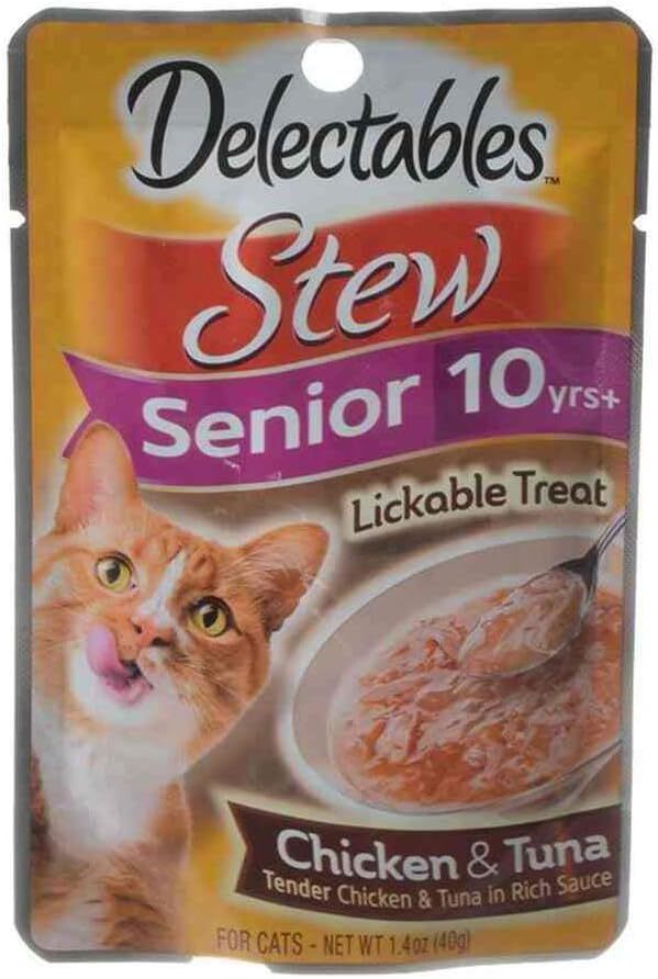 Hartz Delectables Stew Senior Lickable Cat Treats eBay