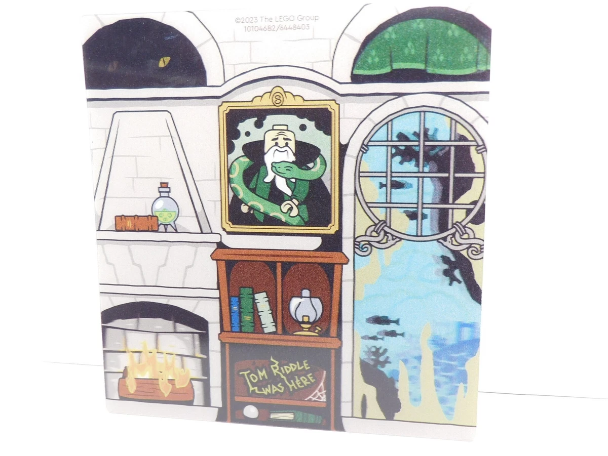 LEGO Harry Potter 76410 Slytherin House Banner 3D Images Lenticular Board Only