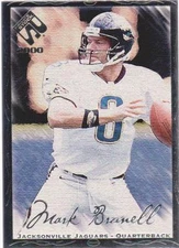 2000 PRIVATE STOCK #42 MARK BRUNELL SILVER #318/330