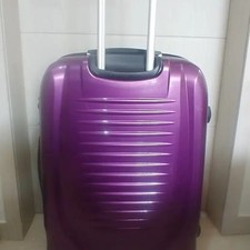 Samsonite 28-inch Travel Suitcase Purple Lightweight Expandable