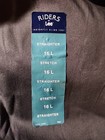 Lee Ryder Perfect Fit Straighter Shapes Gray Cotton Blend Straight Leg 16 Long — photo 10