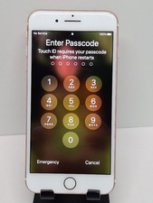 Locked Apple iPhone 7 Plus 128 GB Rose Gold