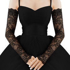 Lace Arm Sleeves For Women, Fingerless Lace Sleeves for Wedding Tea Party Patter