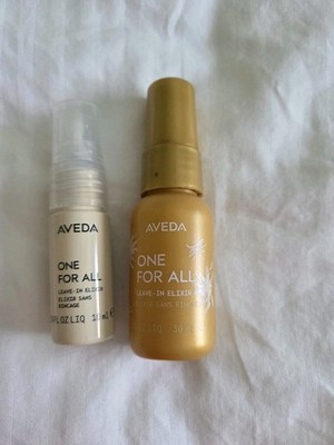 Aveda One for All Leave-In Elixir Lightweight Conditioner Vegan Travel Size+