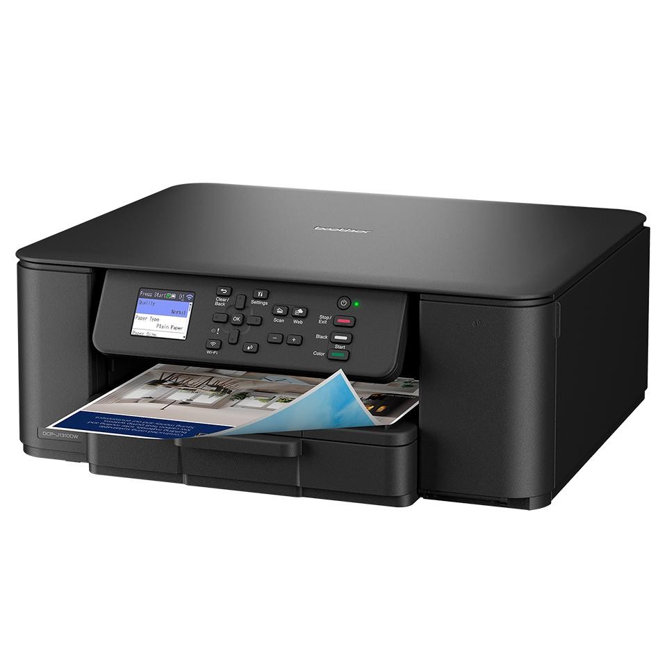 Brother 3-in-1 Compact Wireless Inkjet Printer DCP-J1310DW