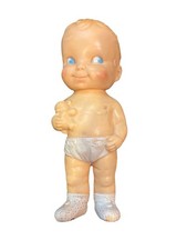Edward Mobley Co 1964 Squeak Baby Boy Doll Works
